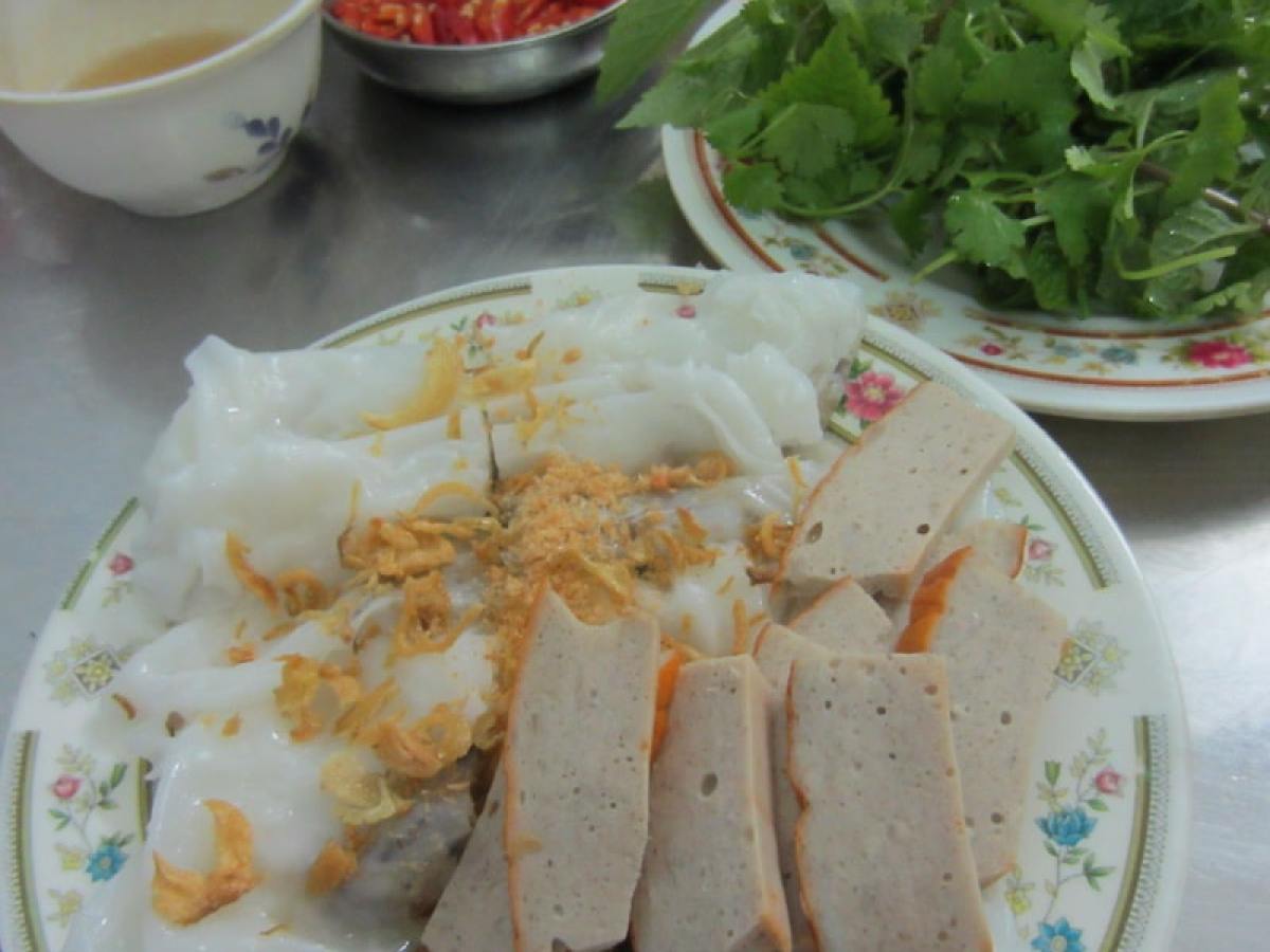a plate of food on a table