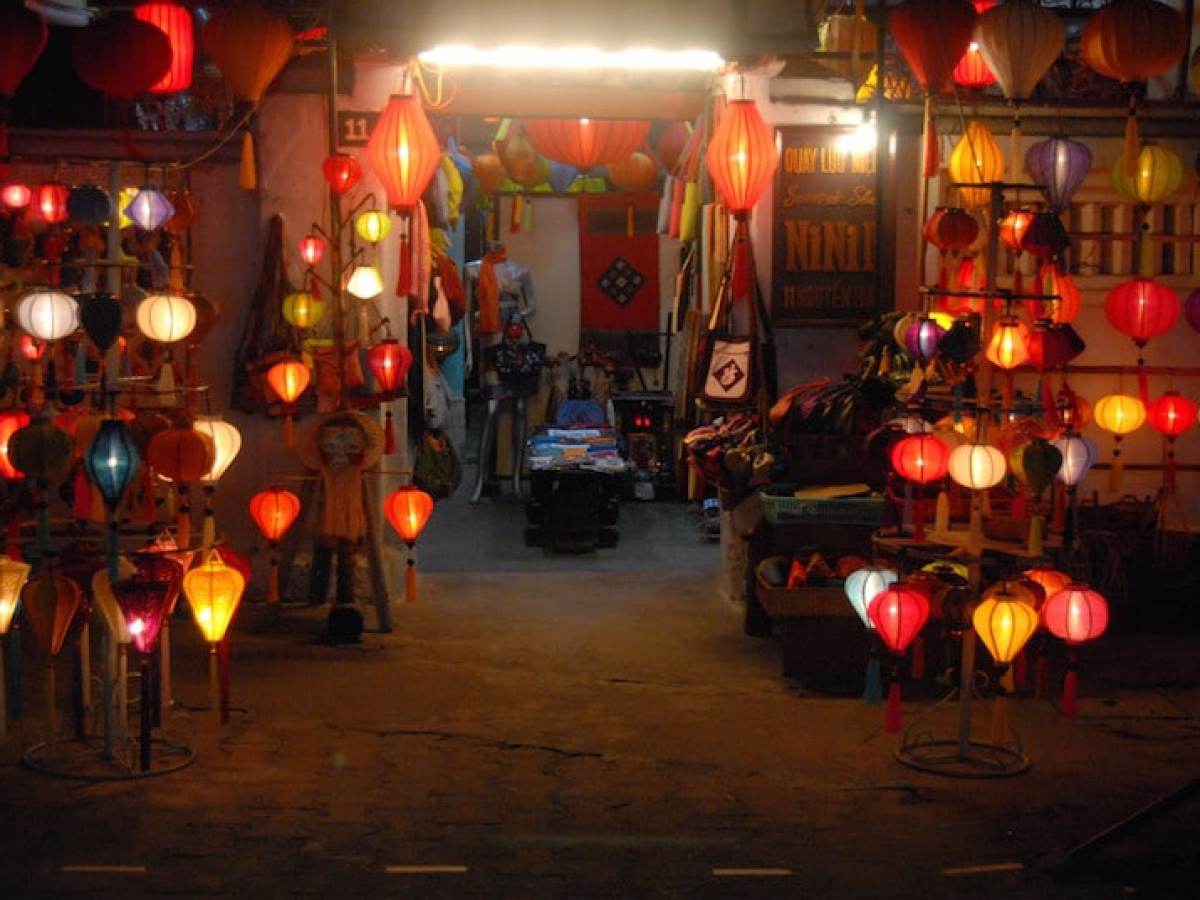 a bunch of traffic lights on a street